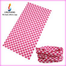 LINGSHANG bandana logo seamless wear face neck mask